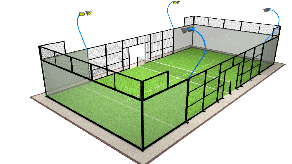 Melhor quadra de padel