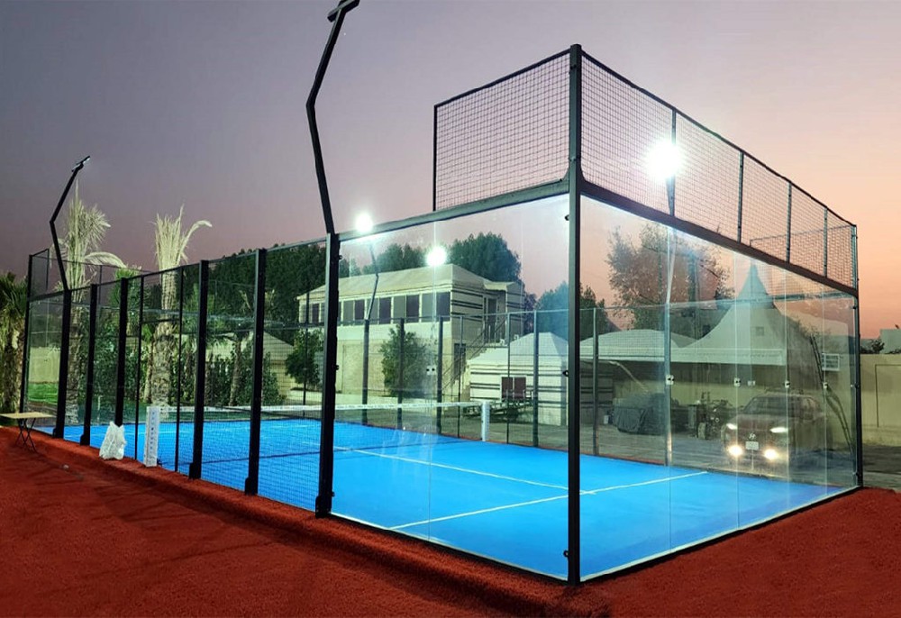 Novas quadras de padel foram abertas no SAii Lagoon Maldives