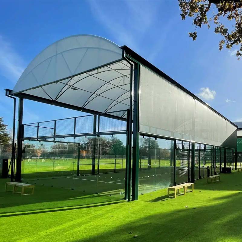 Quadra de Padel Panorâmica de Venda Quente Com Teto Da China