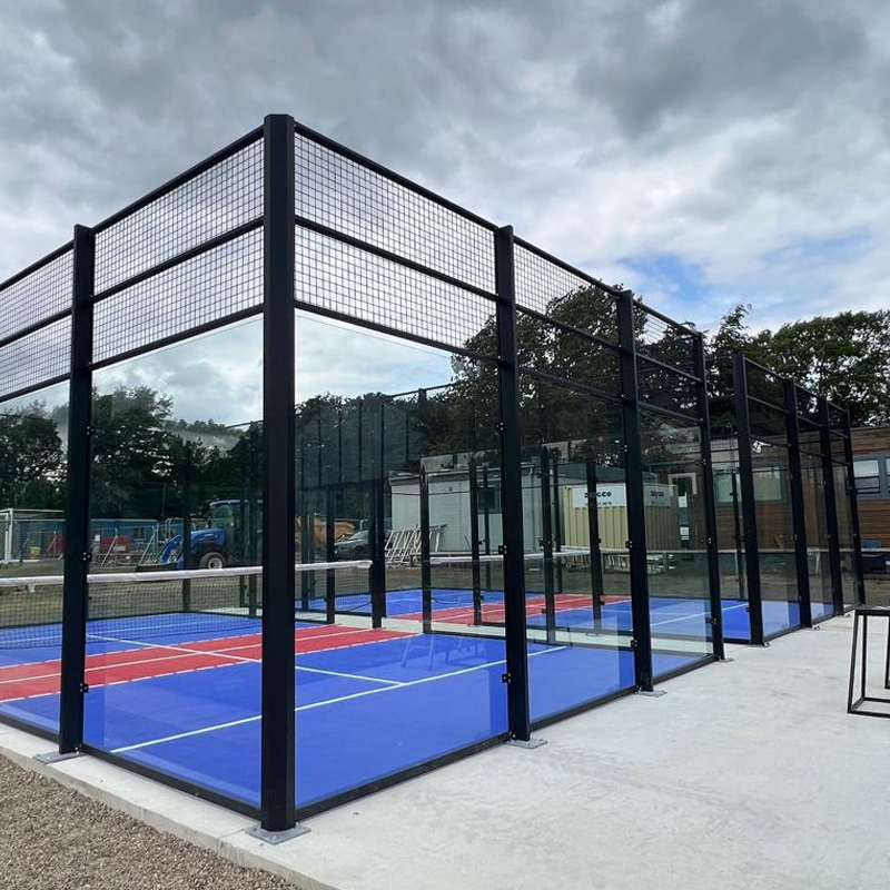 Fornecedor de campo de padbol de vidro personalizado premium com preço direto da fábrica